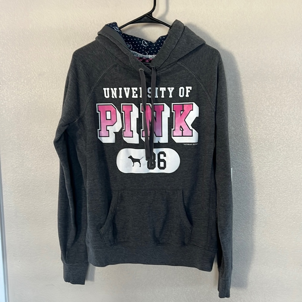 VS PINK pull over sweatshirt